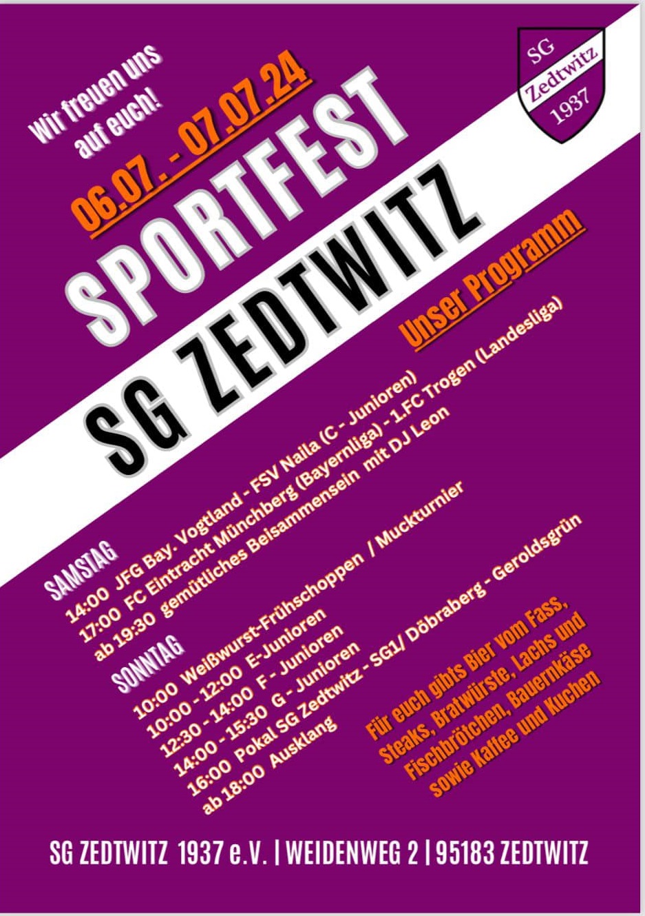 SG Zedtwitz Sportfest 2024